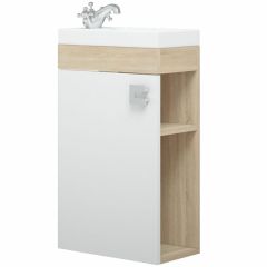 Тумба Corozo (Корозо) подвесная Комо 40, SD-00000352 Сонома, белый