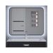 Зеркало для ванной с подсветкой Uperwood Modul, 60х80 см, бесконтактный сенсор, антизапотевание, черное, холодная подсветка