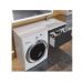 Тумба под стиральную машину Uperwood Magenta, 50 см, подвесная, черная, выдвижной ящик