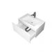 Тумба с раковиной для ванной Uperwood (Аппервуд) Parma Premium, подвесная, 75 см, белая