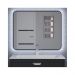 Зеркало для ванной с подсветкой Uperwood Modul, 80х80 см, бесконтактный сенсор, антизапотевание, черное, холодная подсветка