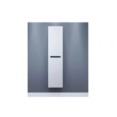 Шкаф-пенал для ванной Uperwood (Аппервуд) Tanos, 33*27*150 см, подвесной, правый, белый/графит