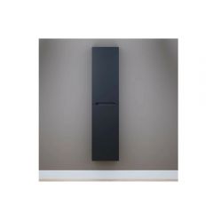 Шкаф-пенал для ванной Uperwood Tanos, 33*27*150 см, подвесной, правый, черная эмаль