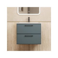 Тумба под раковину для ванной Uperwood (Упервуд) Foster New, 60 см, подвесная, серый графит TFosterNEW60g