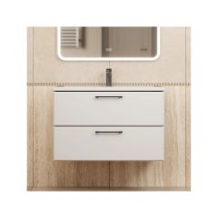 Тумба под раковину для ванной Uperwood (Упервуд) Foster New, 80 см, подвесная, белая TFosterNEW80w