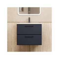 Тумба под раковину для ванной Uperwood (Упервуд) Foster New, 80 см, подвесная, черная TFosterNEW80b