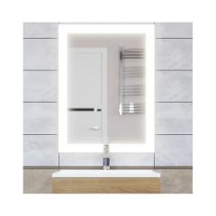 Зеркало для ванной с подсветкой Uperwood Barsa, 60х80 см, LED подсветка, сенсорный выключатель, антизапотевание