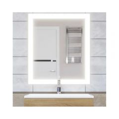 Зеркало для ванной с подсветкой Uperwood Barsa, 70х80 см, LED подсветка, сенсорный выключатель, антизапотевание