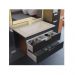 Тумба под раковину для ванной Uperwood Modul, 100 см, подвесная, матовая, черная