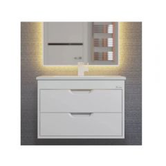 Тумба под раковину для ванной Uperwood Modul, 65 см, подвесная, матовая, белая