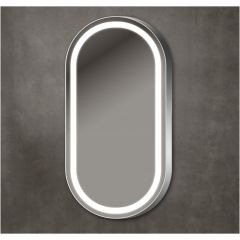 Зеркало Led Xpertials Olek Led Capsula, овальное 45х90 см: датчик подсветки с диммером, профиль хром 84354135-61923