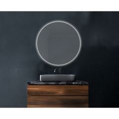 Зеркало Led Xpertials Siro, круглое 120 см: датчик подсветки с диммером и датчик антизапотевания 84354135-68403
