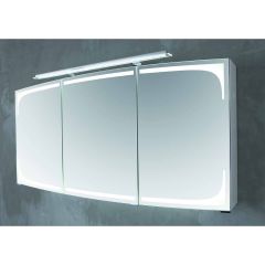 Зеркальный шкаф Puris Classic Line с LED подсветкой 1200 мм, цвет дуб чарлстон S2A431239(180)