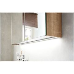 Нижняя дополнительная LED подсветка для зеркальных шкафов Puris 900 мм PZ106390