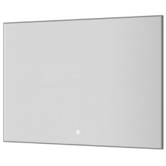 Зеркало Богеме Modern Черный 70х100 мм 543-100-CR, Boheme с подсветкой, прямоугольное, антизапотевание
