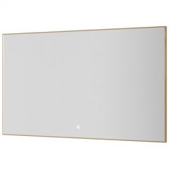 Зеркало Богеме Modern Черный 70х120 мм543-120-G, Boheme с подсветкой, прямоугольное, метал, глянцевое