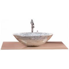 Столешница Армади Арт Monaco Темный дуб 81х52 853-080-CP, Armadi Art CAPPUCINO