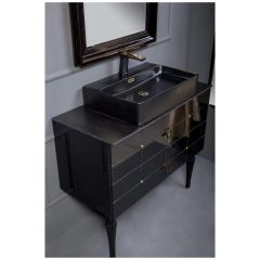 Тумба Армади Арт Vallessi Avantgarde Черный 841-080-BG, Armadi Art Piazza