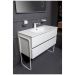 Тумба Армади Арт Vallessi Белый 837-080-W, Armadi Art с 2 полками, без раковины, 80х46cm WHITE