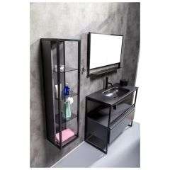 Пенал Армади Арт Loft Черный антрацит 896-A, Armadi Art
