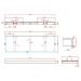 Столешница Армади Арт Flat Белый 869-140-CLCT, Armadi Art CALACATTA 1410х460х70