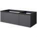 Тумба Армади Арт QUATRO 2 Черный 120 см (80+40) ANTHRACITE профиль 790-M2-120-A-A