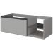 Тумба Армади Арт QUATRO Черный 40х120 790-M6-120-L-A, Armadi Art комплект, с микролифтом, латунь, регул. 1200 мм