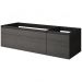 Тумба Армади Арт QUATRO 2 140см (100+40) OAK ANTHRACITE профиль 790-M2-140--OA-A, Armadi Art