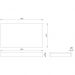 Столешница Армади Арт Белый 869-060-CLCT, Armadi Art FLAT CALACATTA 610х460х70