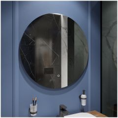 Зеркало круглое Створки Тронхейм 80 с подсветкой, LED-00002872, Stworki