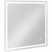 Зеркало Диво Коломна 80x80 3 цвета подсветки, реверсивное, ЗЛП 121, Diwo