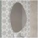 Зеркало Диво Самара 50x70 капля, интерьерное, ассиметричное, SAM5070, Diwo