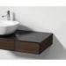 Тумба Vitra Origin 90 см с выдвижным ящиком левый темный вяз (без раковины без столешницы) (65674)