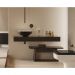Столешница Vitra Origin 120 см правосторонняя темный вяз (65928)