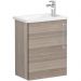 Тумба с раковиной Vitra Root 45 см с дверцей кордоба правый (68065)