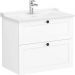 Тумба с раковиной Vitra Root 60 см 2 ящика матовый темно-синий (68270)