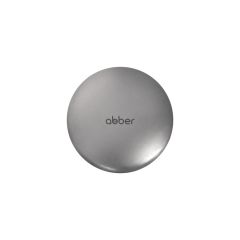 Накладка на слив для раковины Abber (Аббер) AC0014MS серебряная матовая