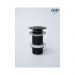 Донный клапан Gid Minucia без перелива G-54BL 76601K черный глянцевый