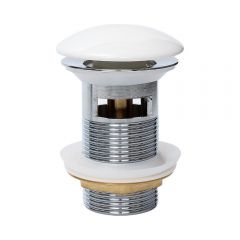 Донный клапан Gid Minucia с переливом Wh100-1 71102K белый