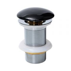 Донный клапан Gid Minucia без перелива Bl100 72201K черный глянцевый