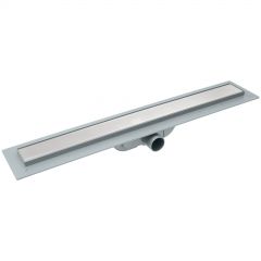 Душевой лоток Си Кей Дрейн AQCP11-60 Plain 60 см, щелевая решетка из нержавеющей стали, с рамкой, Ck Drain