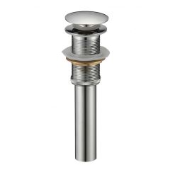 Донный клапан без перелива Savol S-XS002, хром