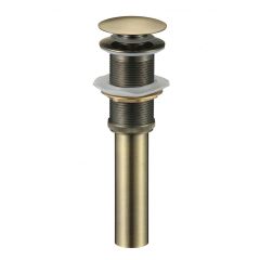 Донный клапан без перелива Savol S-XS002C, бронза