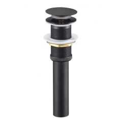 Донный клапан без перелива Savol S-XS002H, черный