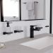 Диспенсер для жидкого мыла Hansgrohe AddStoris, черный матовый, 41745670