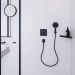 Стакан для зубных щеток Hansgrohe AddStoris, черный матовый, 41749670