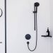 Угловая корзинка Hansgrohe AddStoris, 41741670, Черный матовый