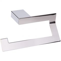 Держатель для туалетной бумаги DEKOR BANYO SS 304 SS304 007 настенный, брашированный хром