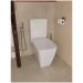 Держатель для туалетной бумаги DEKOR BANYO SS 304 SS304 007 настенный, брашированный хром