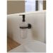 Дозатор для жидкого мыла DEKOR BANYO Alina Black A40 5012 04 настенный, черный